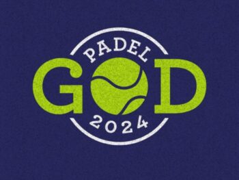 Logótipo Padel God com fundo